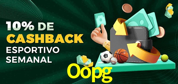 10% de bônus de cashback na Oopg